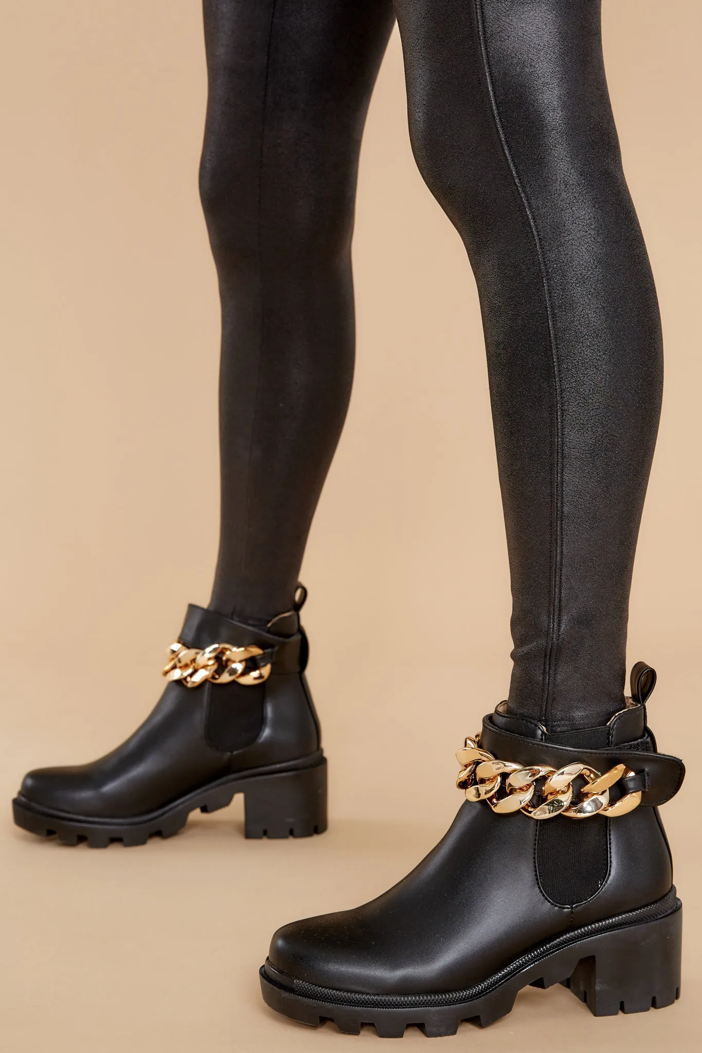 Amulet-C Black Ankle Booties