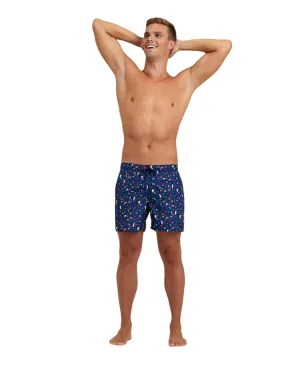 Arena men's swim trunks Multi-print Boxer 005980750 blue