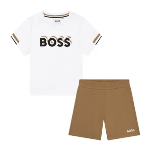 BOSS Baby Printed Logo T-Shirt & Short Set