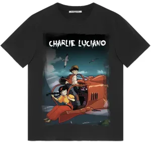 Charlie Luciano Castle In The Sky T-Shirt Black