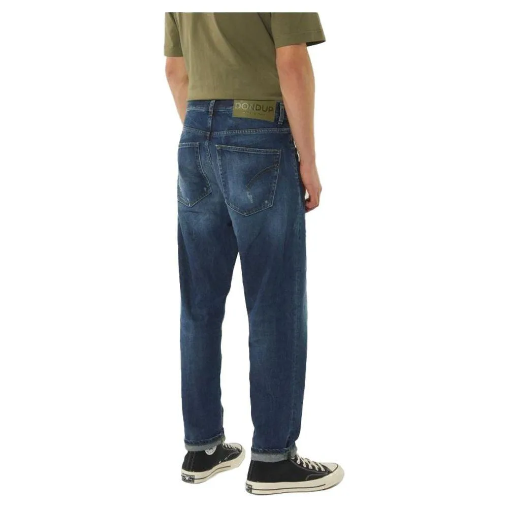 Chic Dondup Paco Denim with Unique Green Stitching