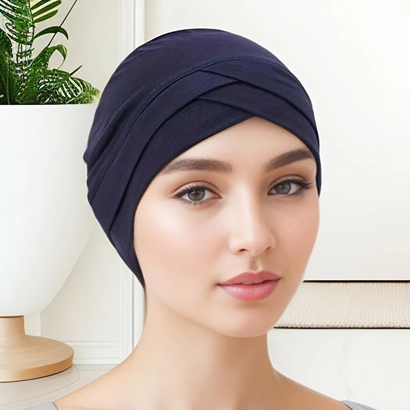 Chic Stretchy Head Wraps Inner Hijab Beanie Collection for Women