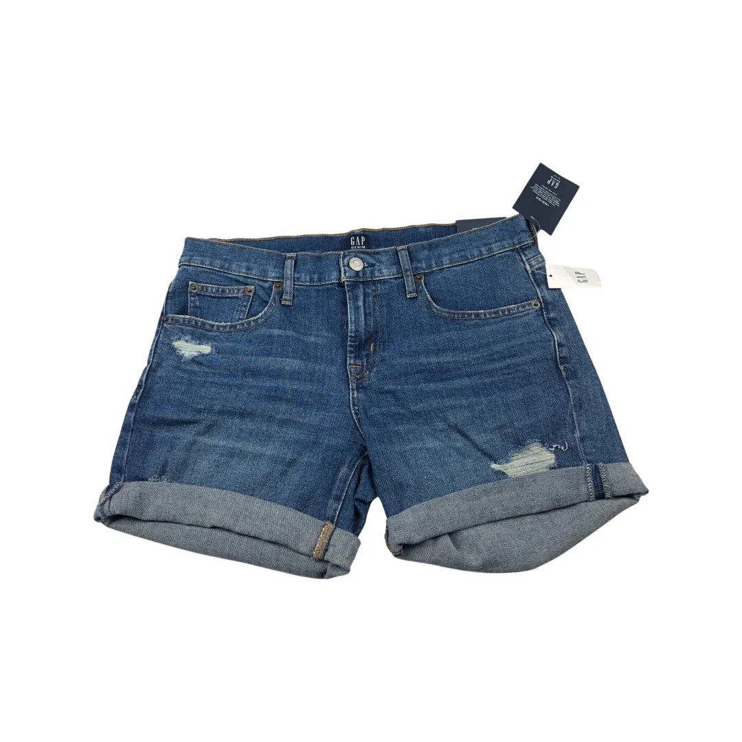 Gap 5 Inch Denim Distressed Shorts Size 6/28