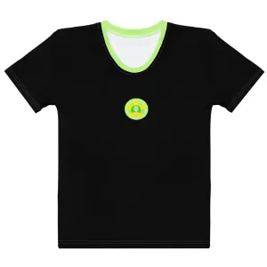 Green boy Black Women's T-shirt