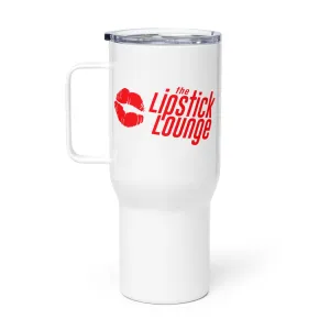 Lipstick Lounge Red Logo Travel Mug