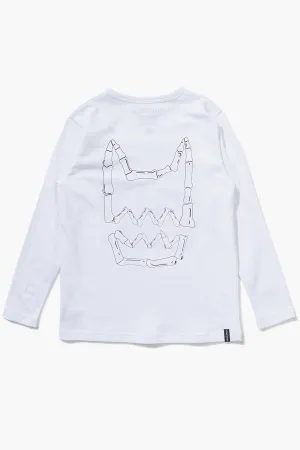 Munster Kids Bonechatter Kids Shirt - White