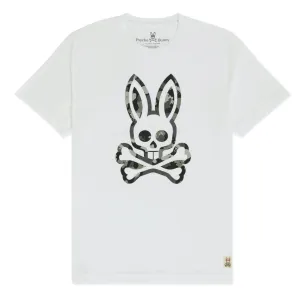 Psycho Bunny Howgate Camo Tee in White