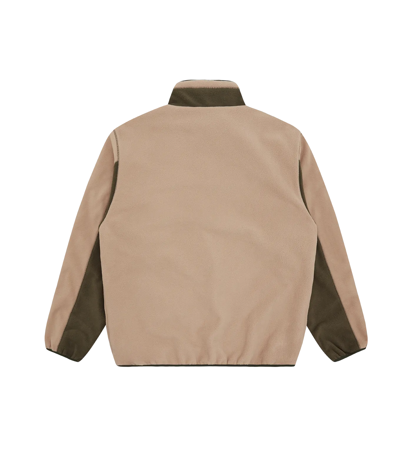 PULL OUT SHELL FLEECE ZIP THROUGH - SAND/CAMO