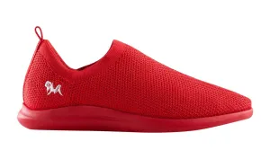 ReLive Knit Slip Ons : Fiery Red