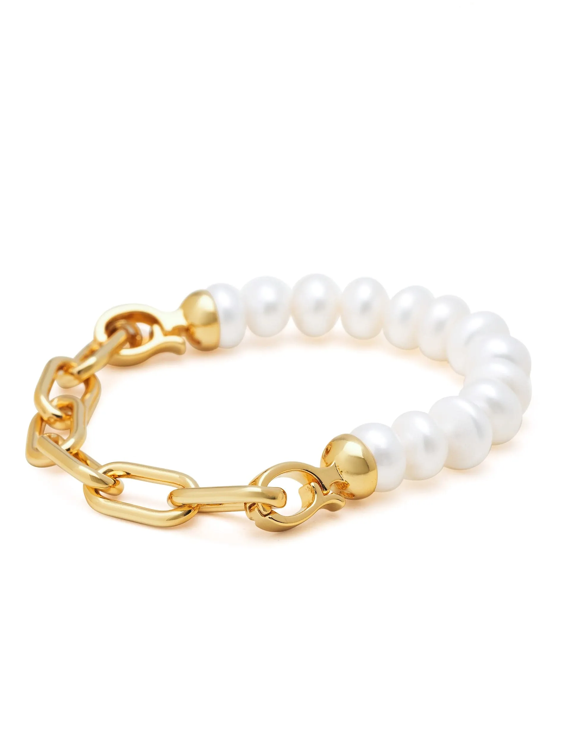 Women's Duo Bracelet With Pearls